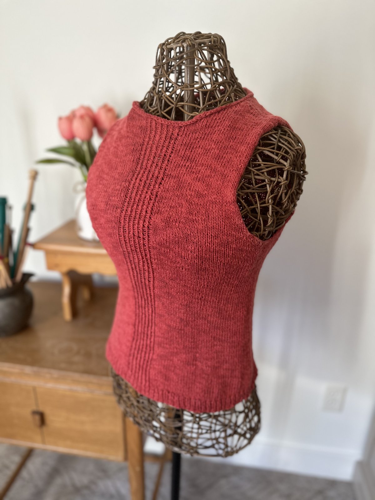 Staple Linen Top in Zooey