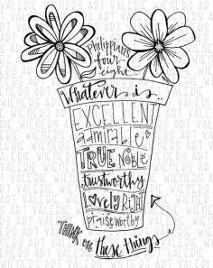 bible journaling tracing  transfers