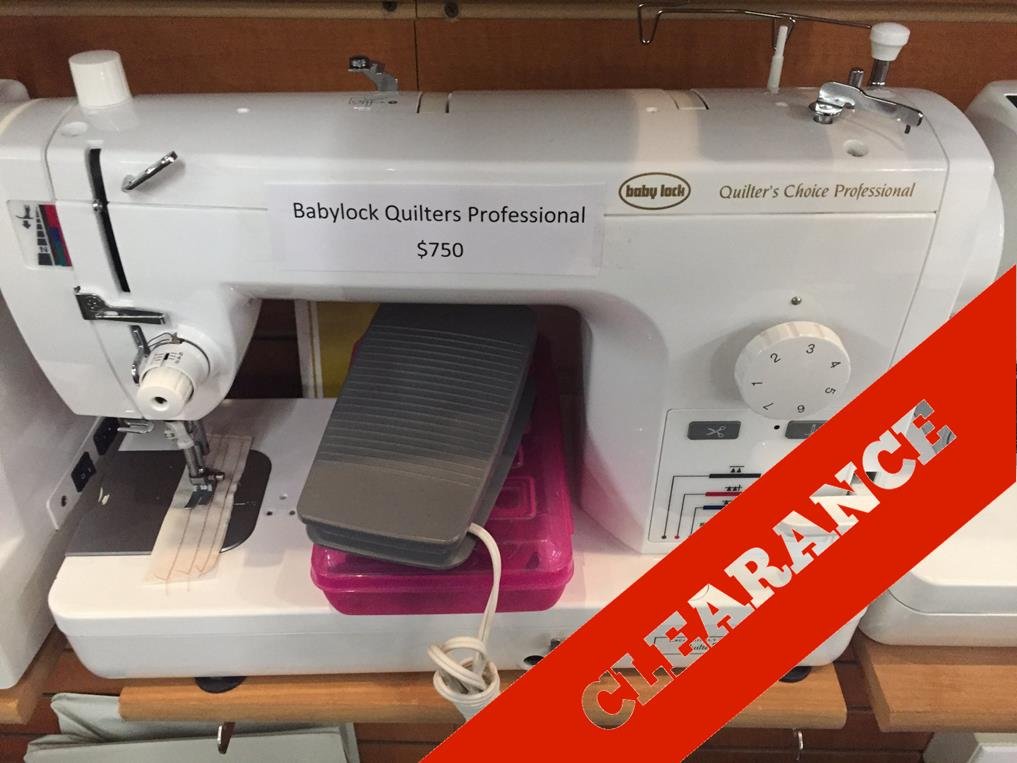 Baby Lock Quilters Choice Professional