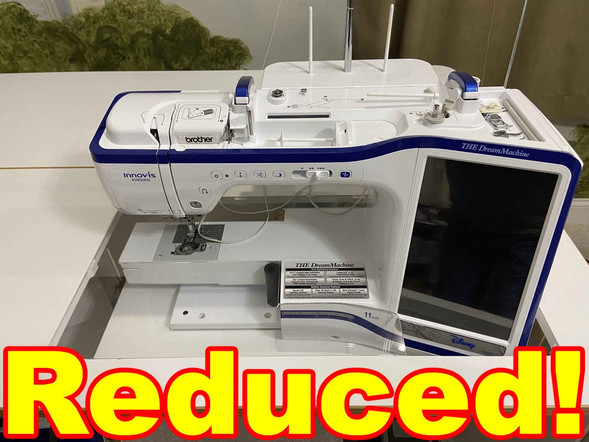 BROTHER Dream Machine XV8500D REDUCED!