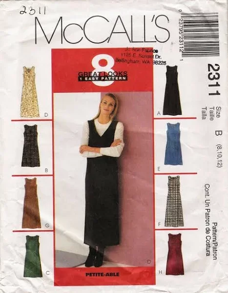 knee length dresses for ladies Reversible Girl Jumper Sewing Pattern
