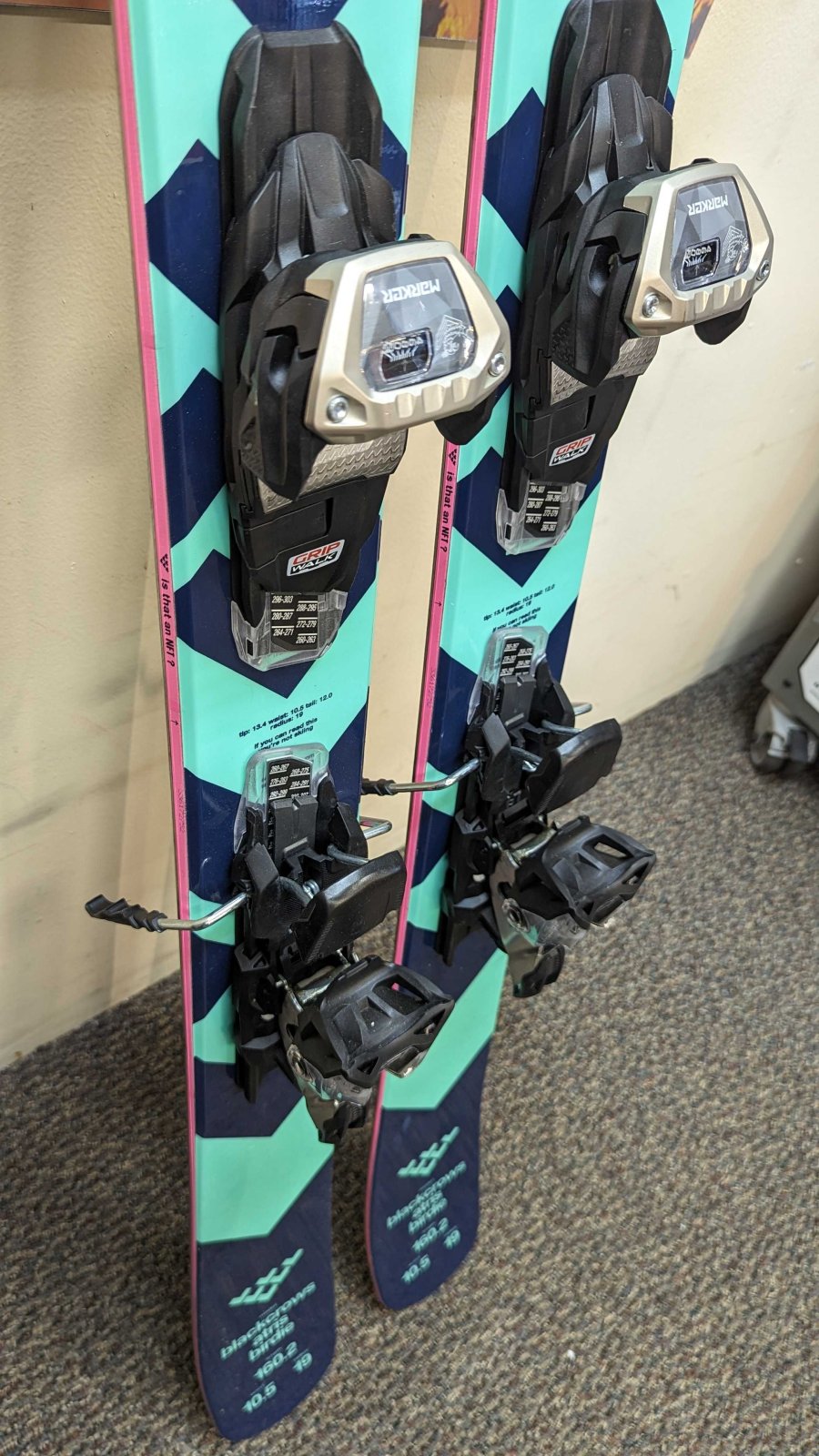 DEMO SKI: Black Crows Atris Birdie Skis w/ Marker Griffon 13