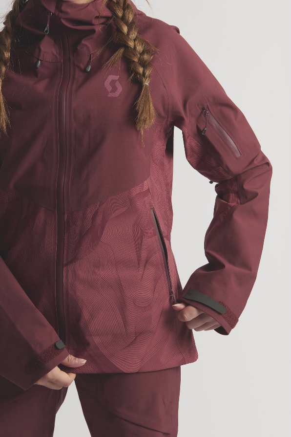 Scott Women's Explorair 3L Jacket - Dark Blue