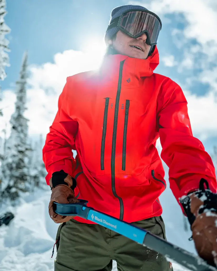 Volcom Men's Guide GORE-TEX Jacket - Crimson - 196134776581