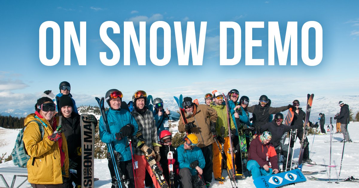 On Snow Demo at The Summit Snoqualmie. Try new skis and snowboards