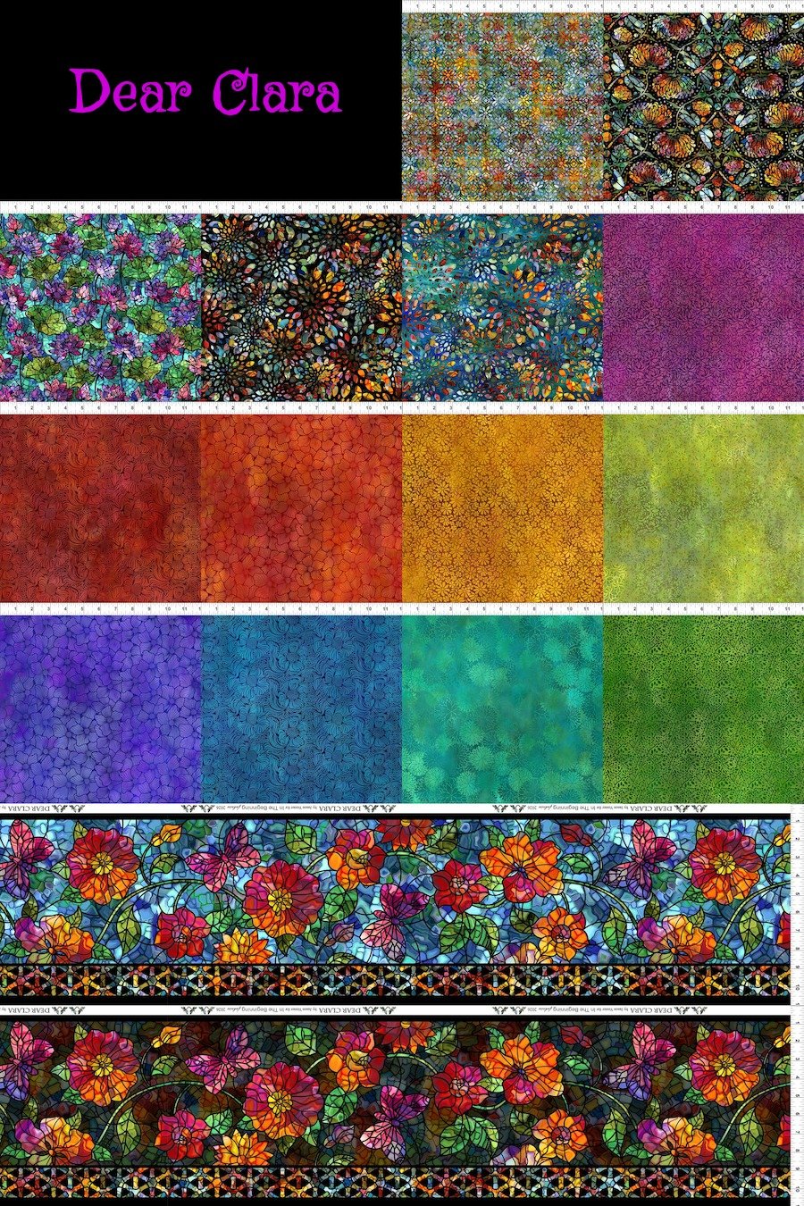Dear Clara fabric collection