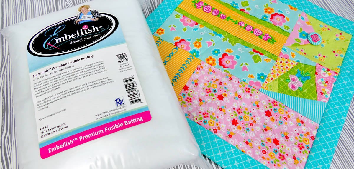 Embellish Premium Fusible Batting – Quality Sewing & Vacuum