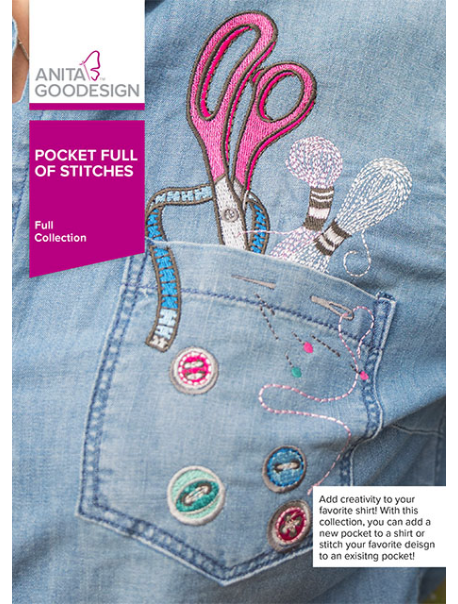 Anita Goodesign Pocket Full of Stitches