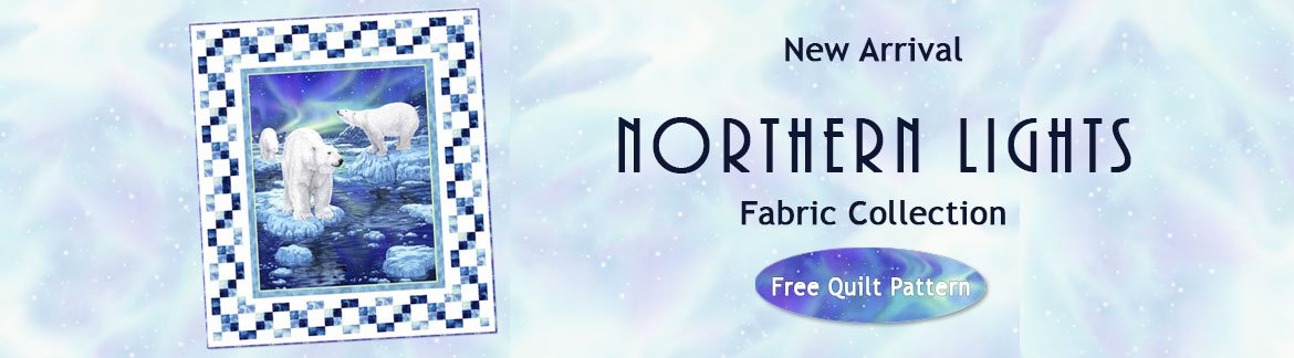 Northern Lights Fabric Collection by Quilting Treasures