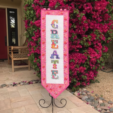 Create Embroidered Banner