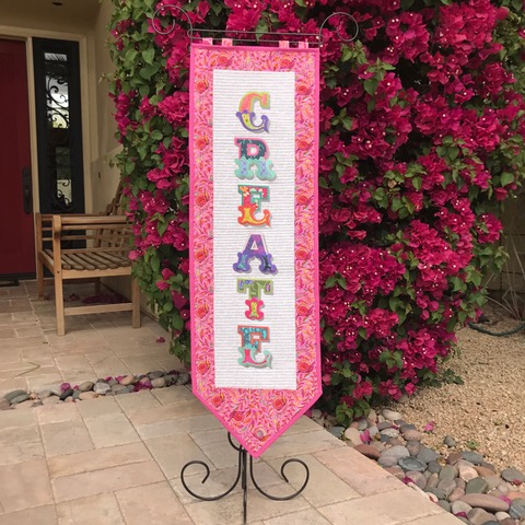 Create Embroidered Banner