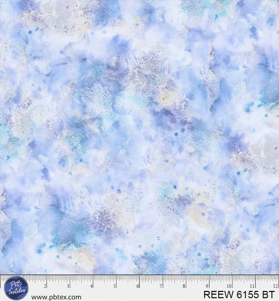 P&B Textiles 108In Wideback Reef Underwater Texture REEW6155-BT '