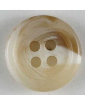 Dill Button 180071 Color 14 11mm / 0.43in Beige