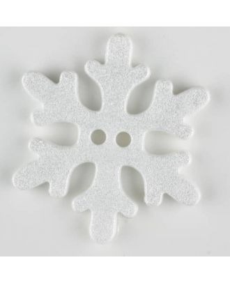 Dill Button 281061 Color 11 20mm / 0.79in Snowflake White