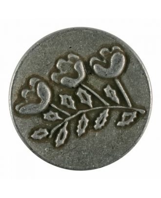 Dill Button 370877 Color 40 25mm / 0.98in Metal Antique Tin
