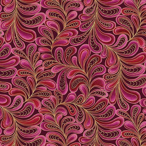 Feather Frolic Raspberry Cat I tude By Ann Lauer Of Grizzly Gulch 