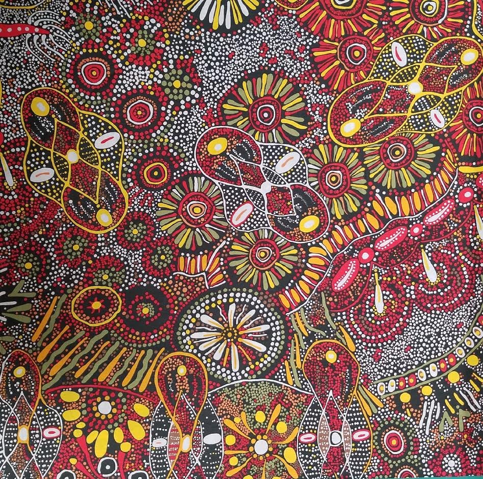 M S Textiles Australia M S Textiles Bush Tucker After Rain Green 12 75 Check It Out