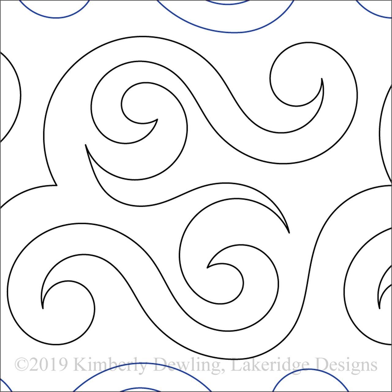 Willow Leaf Studio Love Those Curls SM Pantograph 504245