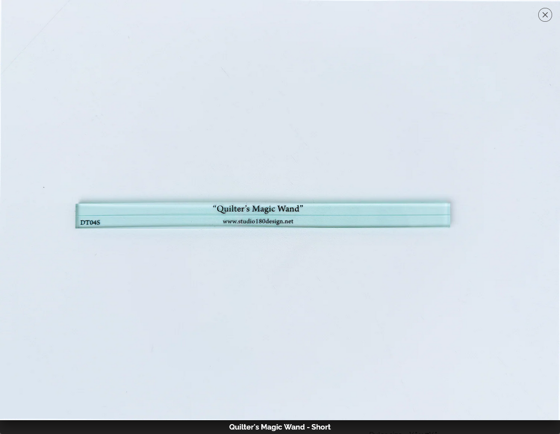 Quilters Magic Wand - short 7.5