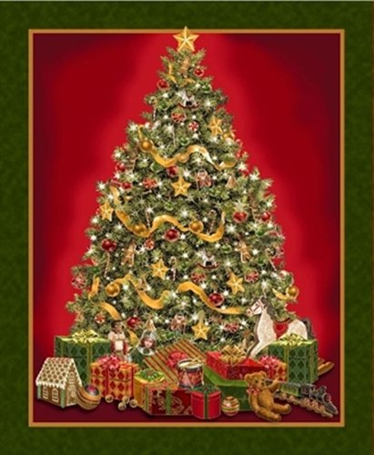 Best Time Of The Year Christmas Tree Panel 016542822116 Best Time Of The Year Christmas Tree Panel