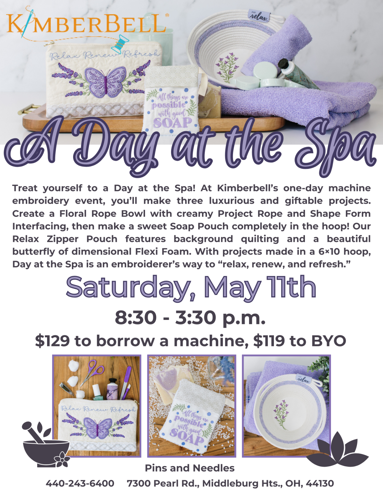 Kimberbell Day At The Spa Kimberbell day at the spa