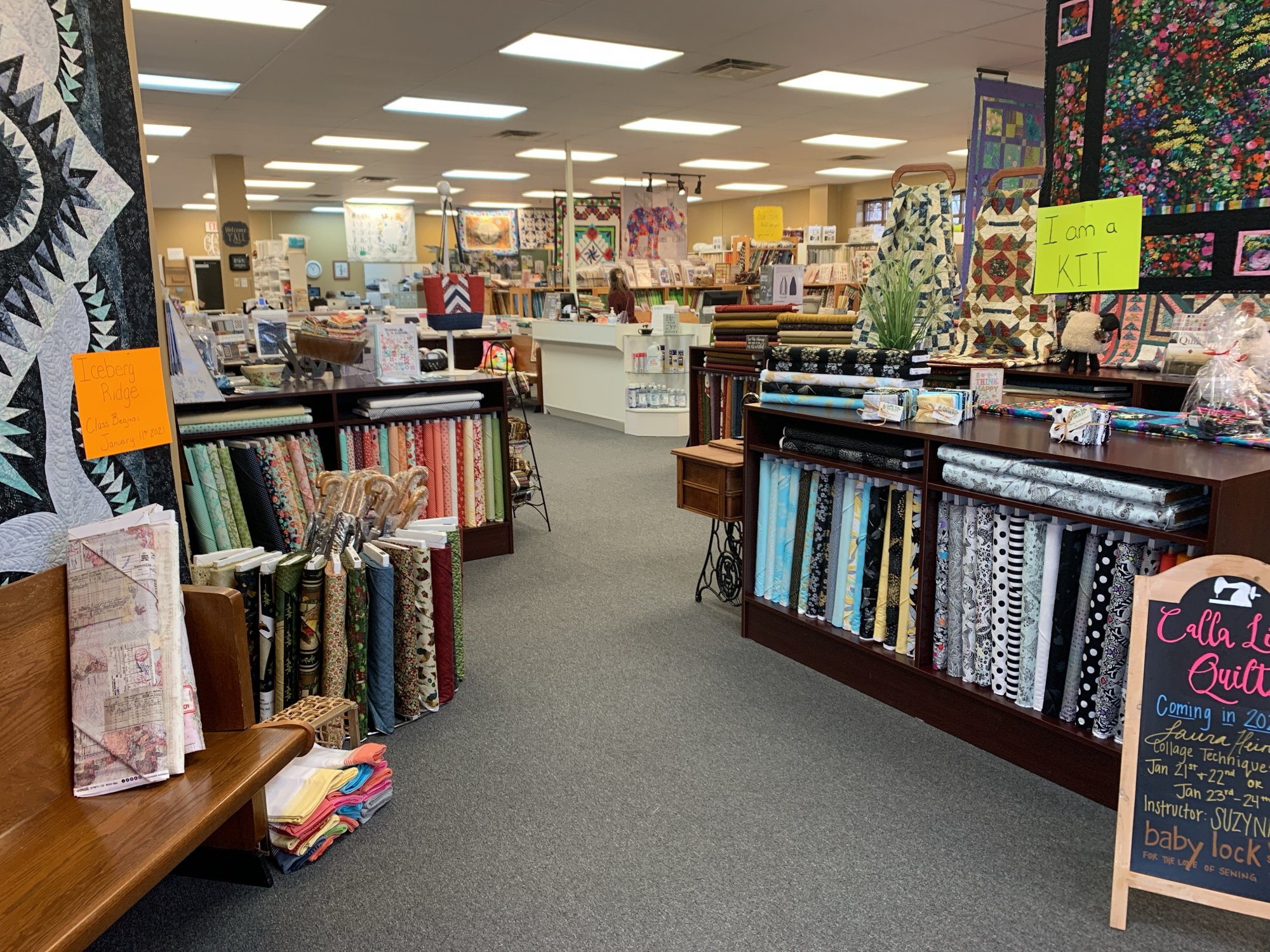 Quilting & Sewing Machine Repair Store in Greensboro, NC Calla Lily Quilts Inc