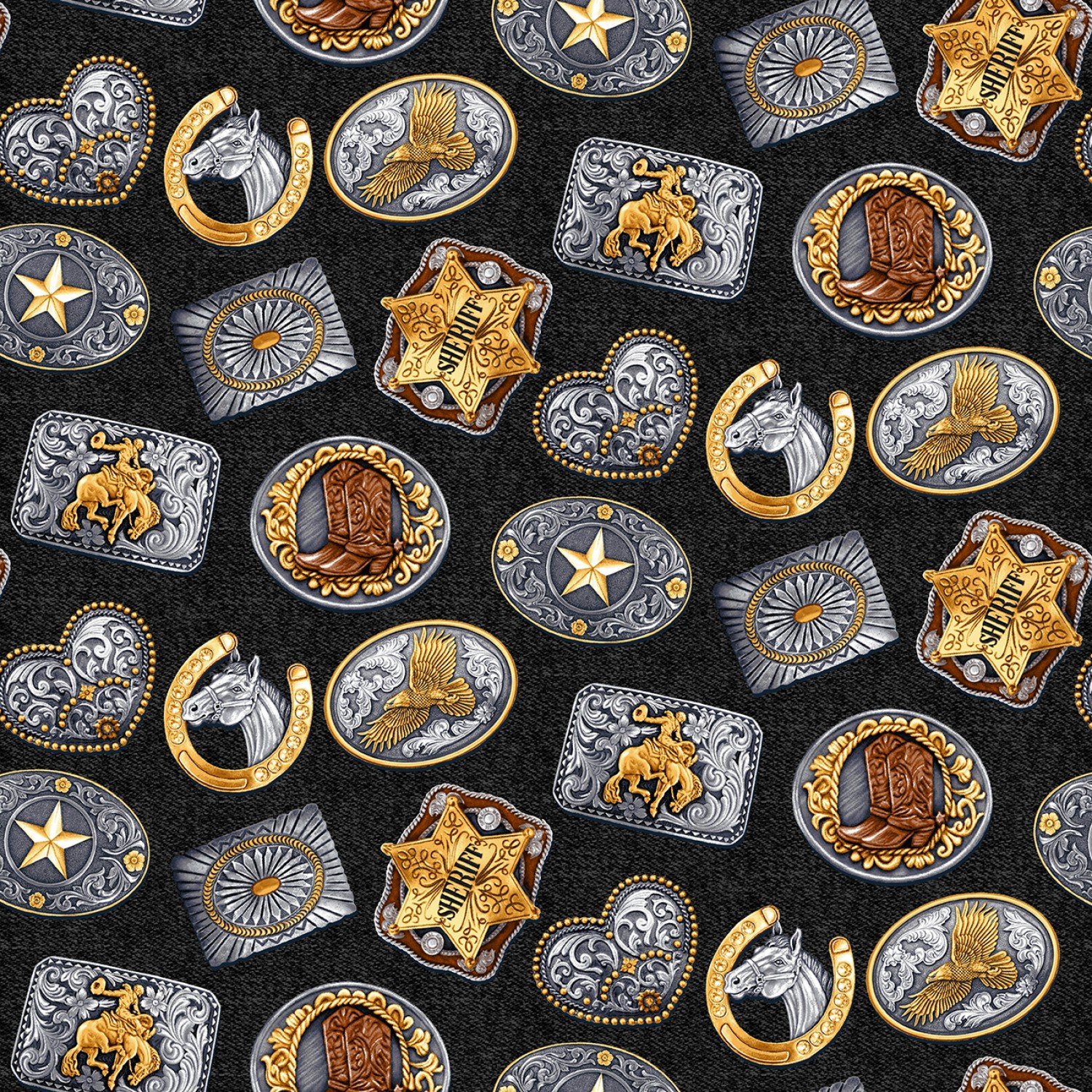 Wild Wild West 534899 Rodeo Buckles