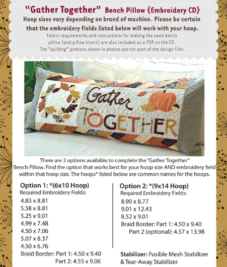 kimberbell pillow forms