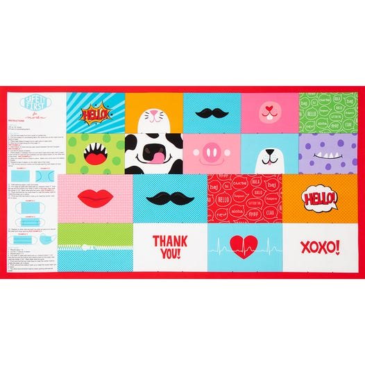 Safety First Face Mask Panel 24 X 44 752106574625