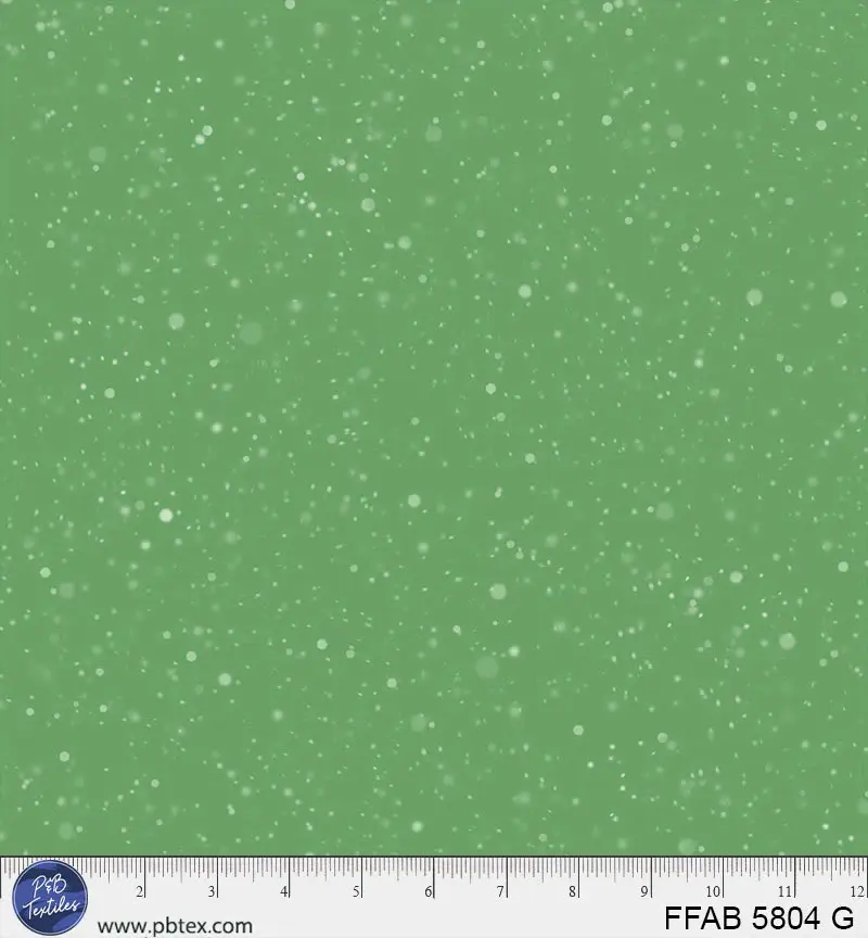 Frost & Fable 5804-G Snowy Texture by Leslie Trimbach for P&B Textiles