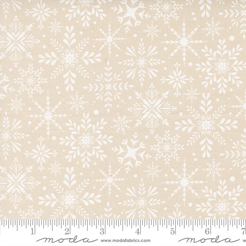 Gingerbread Lane 26153-11 Sugar Blizzard Snowflake by Kiley's Quilt Room for Moda