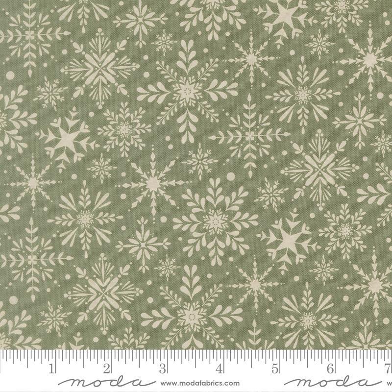 Gingerbread Lane 26153-13 Mistletoe Blizzard Snowflake by Kiley's Quilt Room for Moda
