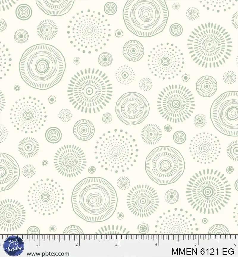 Mini Menagerie 6121-EG Tossed Geo Wheels by Audrey Jeanne Roberts for P ...