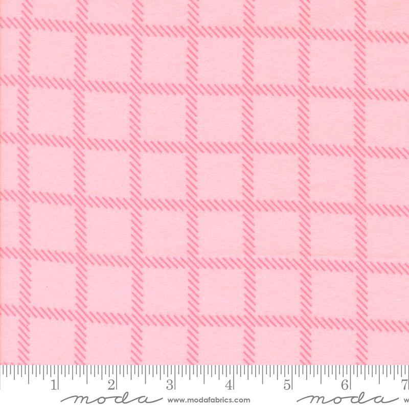 Sherbet Sunshine Flannel 29221-26F Petunia Cross Check by Corey Yoder for Moda