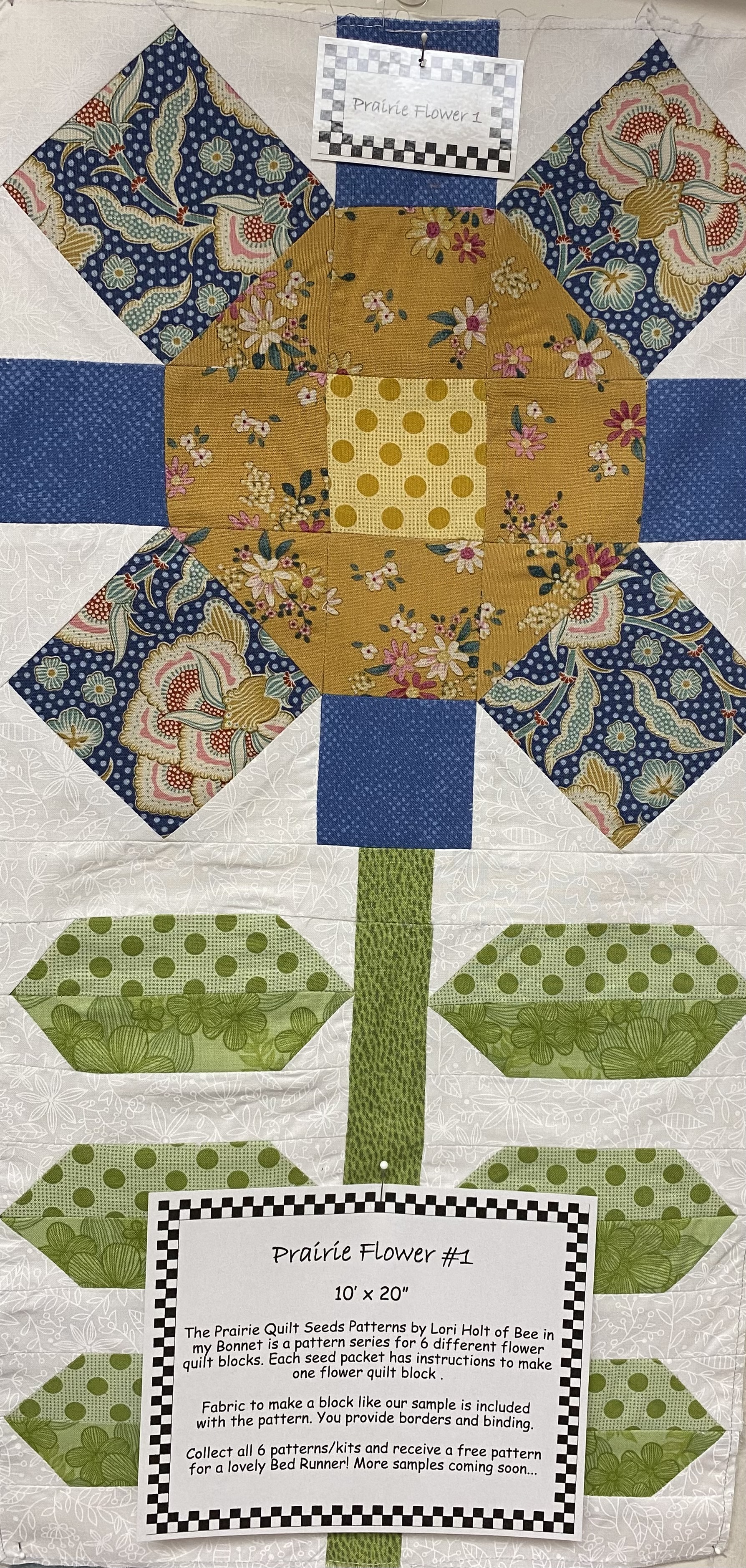 Prairie Flowers Quilt Seed Kits