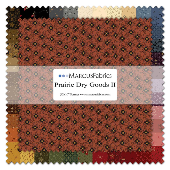 Prairie Dry Goods II 42pcs 10 X 10