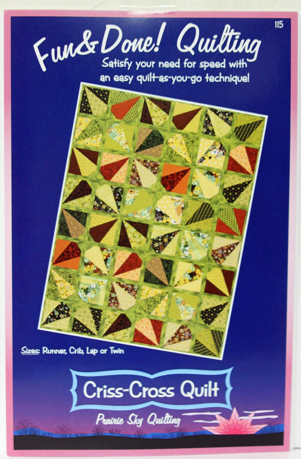 Criss-Cross Quilt Pattern