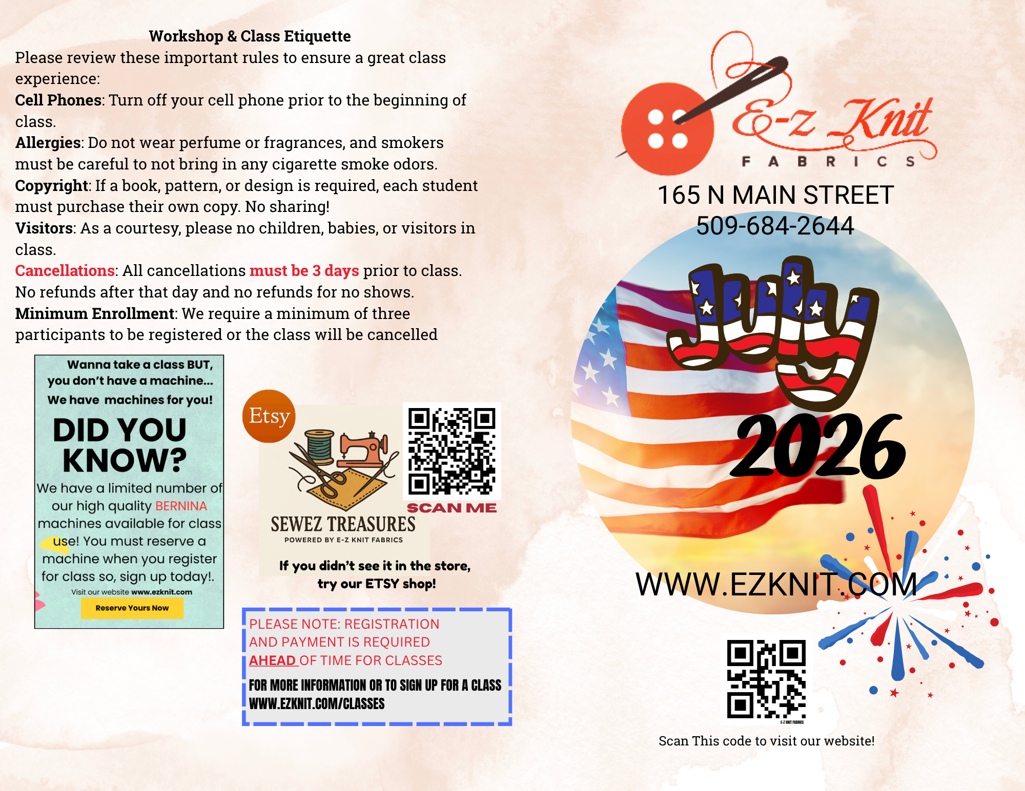 July Brochure