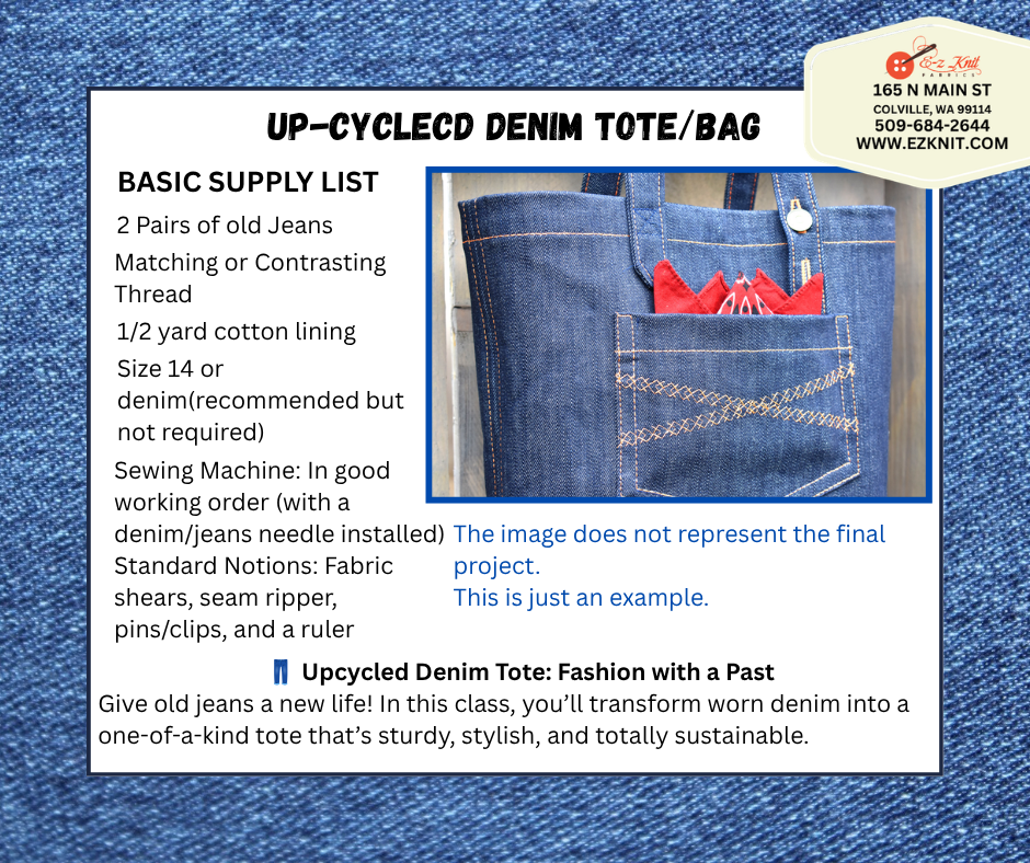 Flip and Fill Workshop Supply List