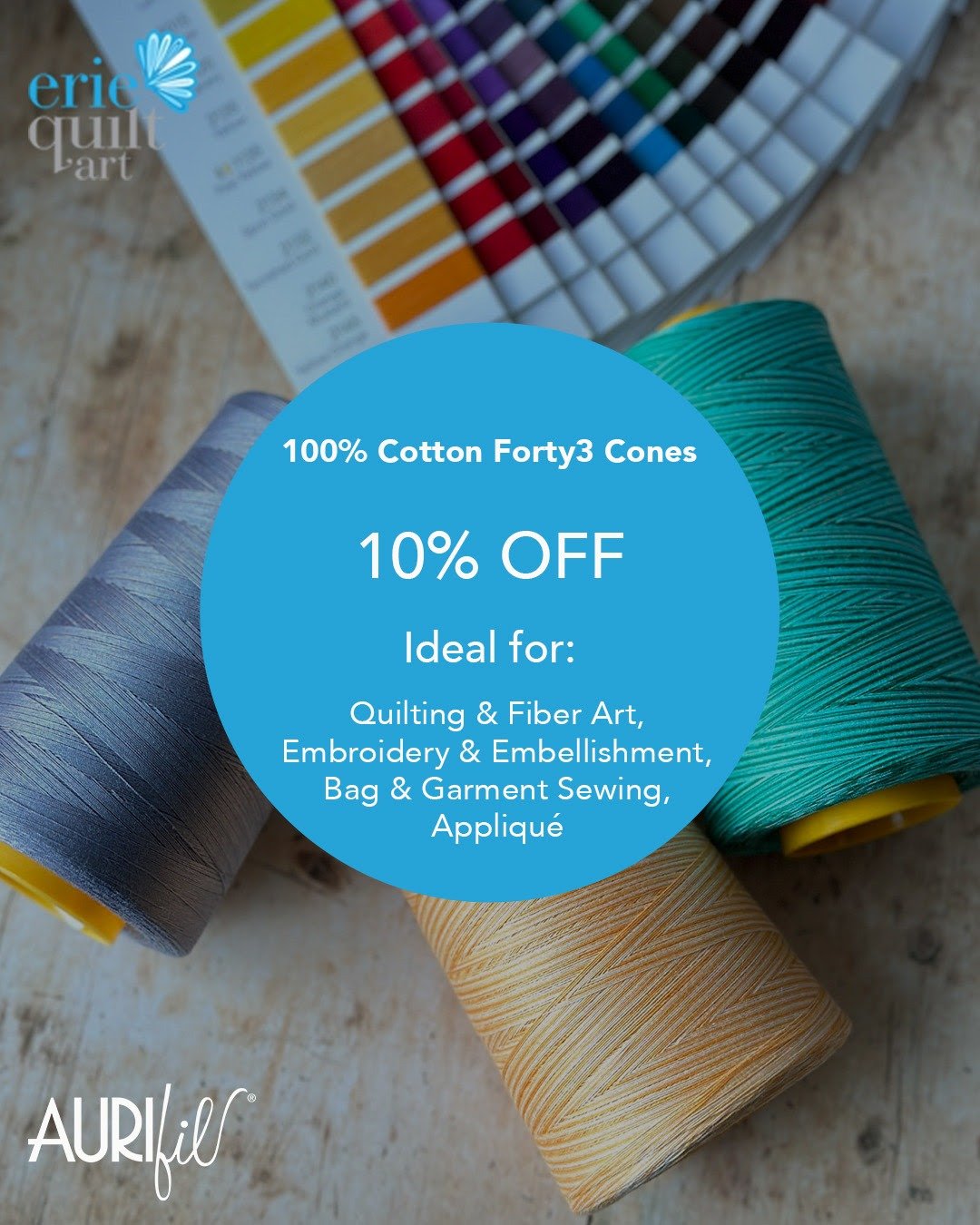 Aurifil Forty3 Cone