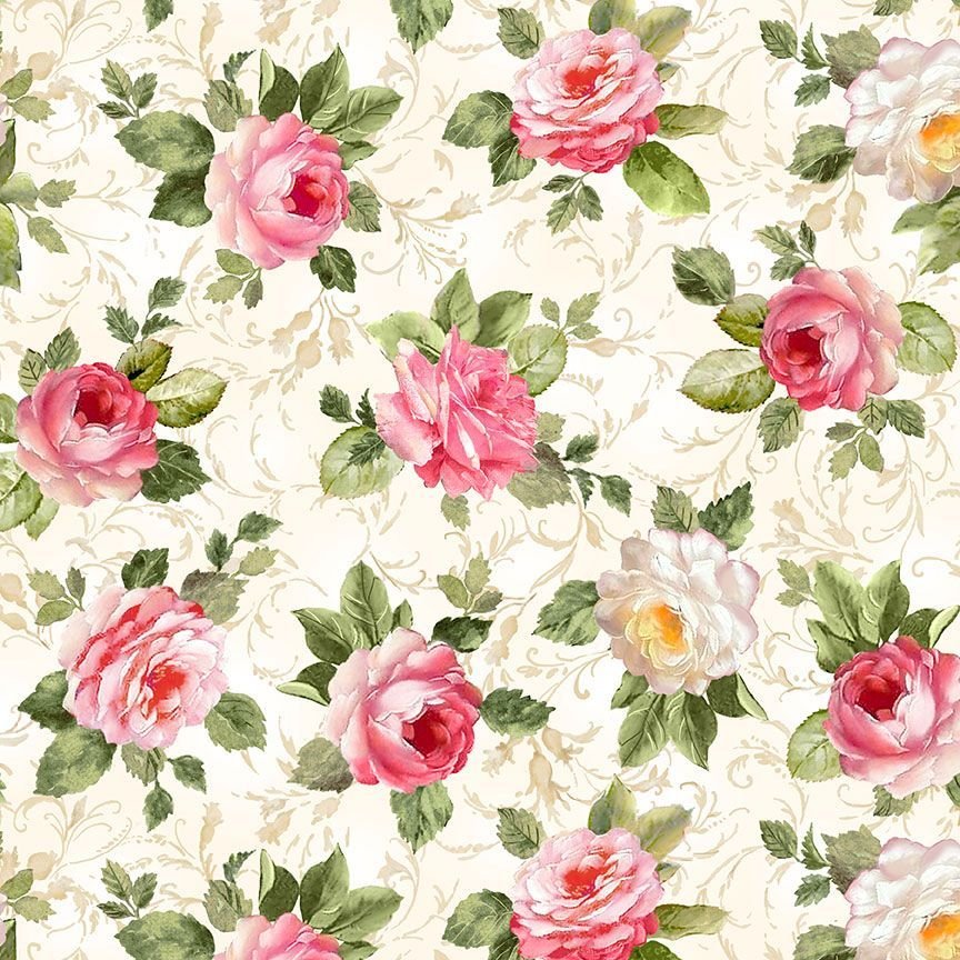 TTRose CD1720 Cream Single Roses