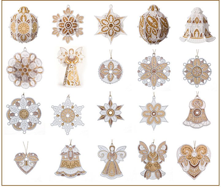 SALE DG Gifts of Gold Ornaments 12644