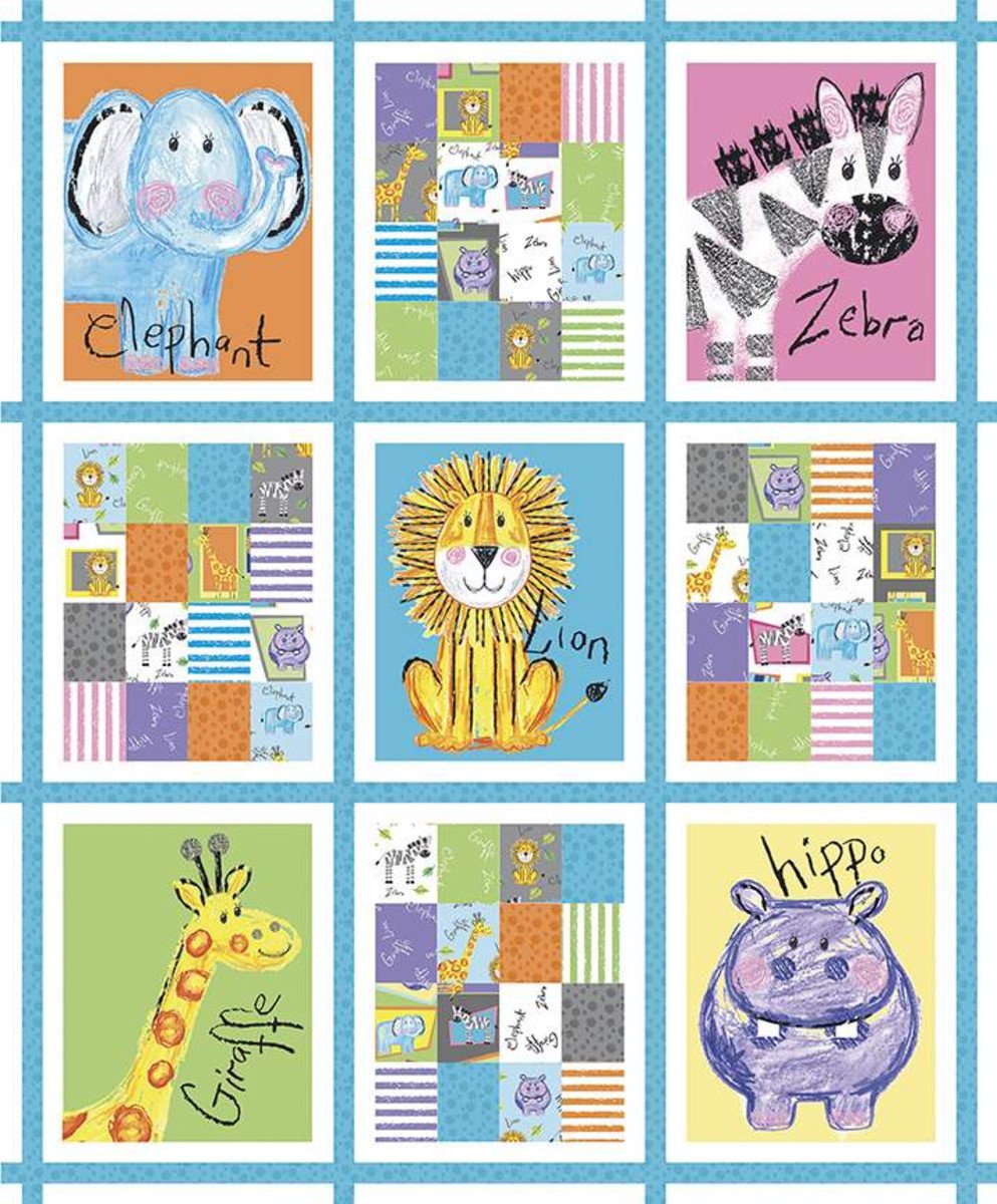 KIT Crayola Colorful Friends Quilt kit-crayola-colorful-friends-quilt