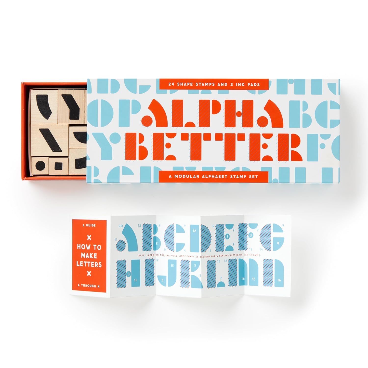 Alpha Better - A Modular Alphabet Stamp Set