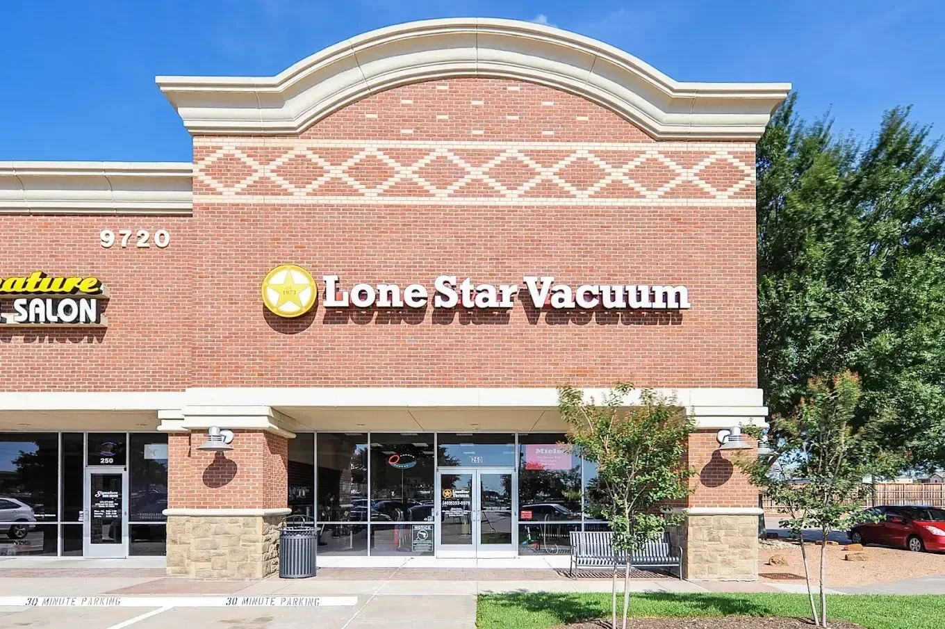 Lone Star Vacuum Plano storefront