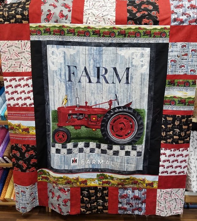 Farmall Quilt Kit Farmall Quilt Kit, Farmall Tractor Bedding