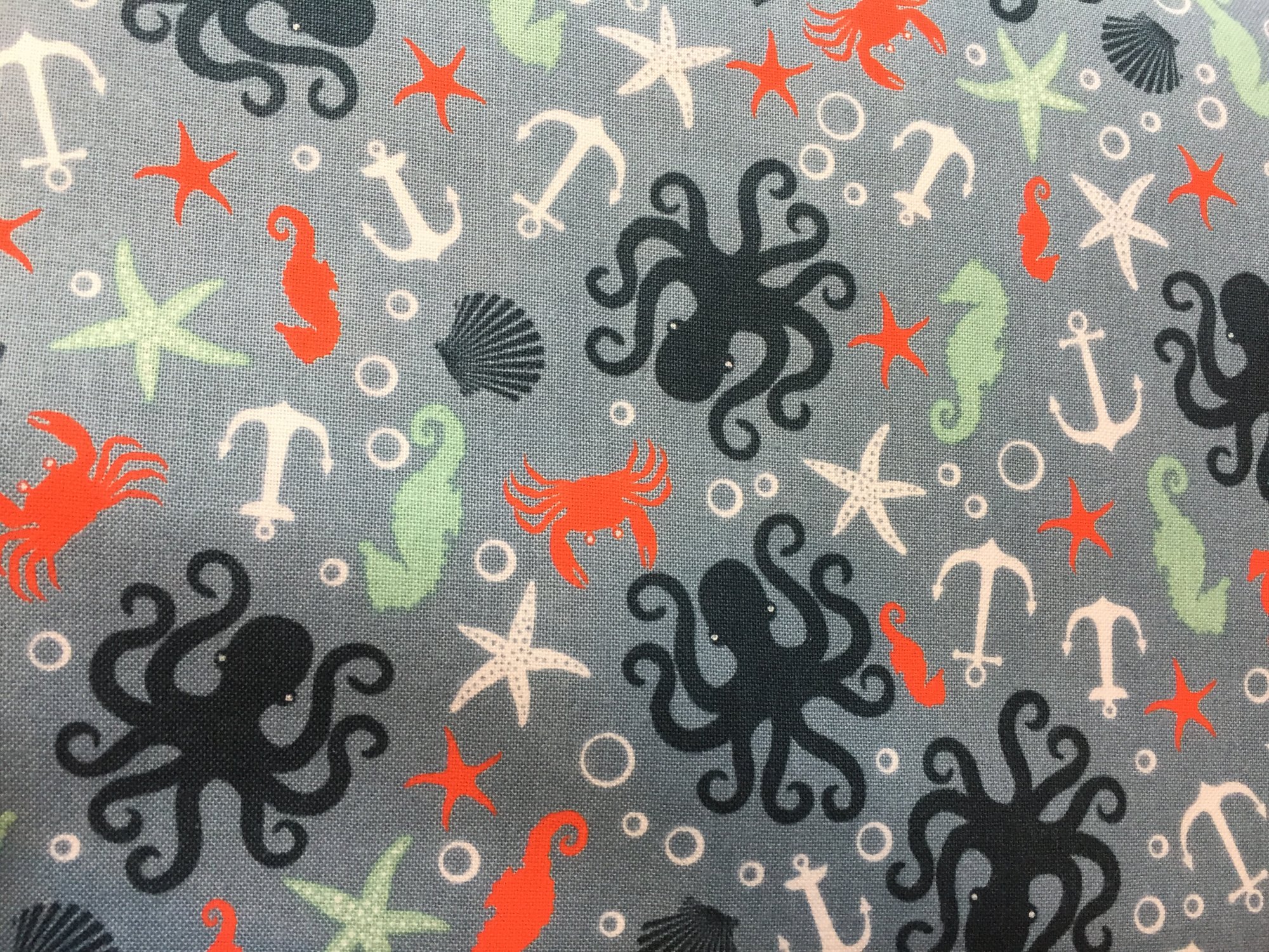 By The Sea Sea Animals Blue 889333042198