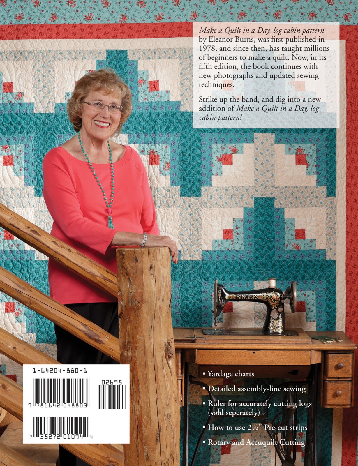 Make A Quilt In A Day Log Cabin Pattern 6th Edition