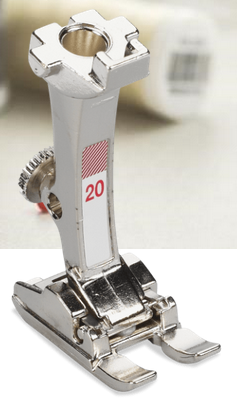 Foot #20, Open Toed Embroidery