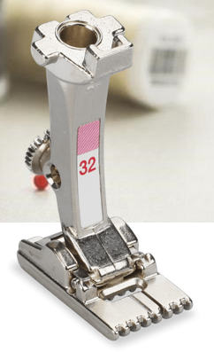 Foot #32 Pintuck 7-Groove